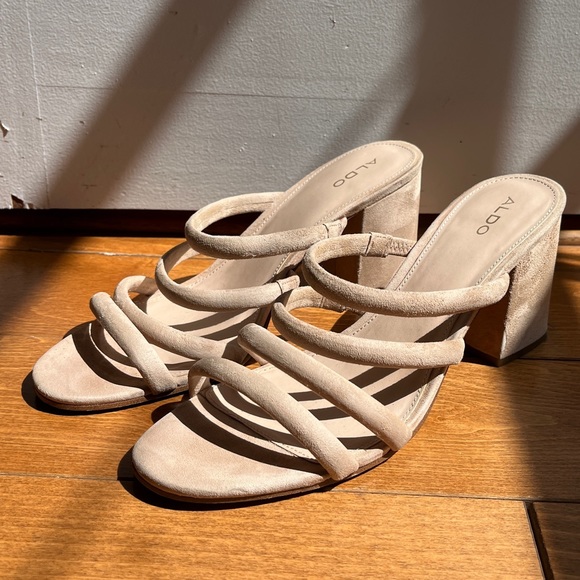 Aldo Shoes - Strappy Suede Sandals